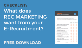 What do Recruitment Marketers need in an E-Recruitment platform?
