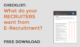 Is your E-Recruitment supporting your recruiters?