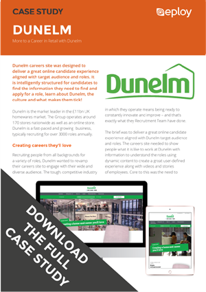 Dunelm Careers Site Recruitment Software Case Study Eploy Ats